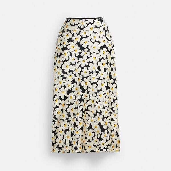 Fashion 4 - Long Floral Midi Skirt