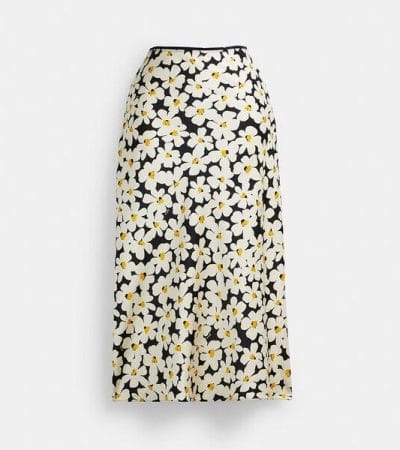 Fashion 4 - Long Floral Midi Skirt