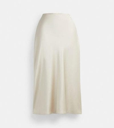 Fashion 4 - Long Satin Midi Skirt