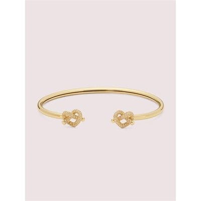 Fashion 4 - Loves Me Knot Pavé Flex Cuff