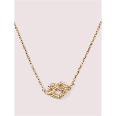 Fashion 4 - Loves Me Knot Pavé Mini Pendant