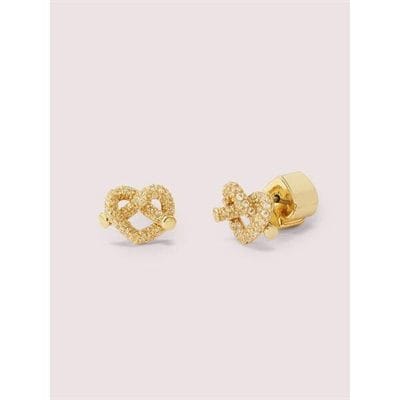 Fashion 4 - Loves Me Knot Pavé Mini Studs