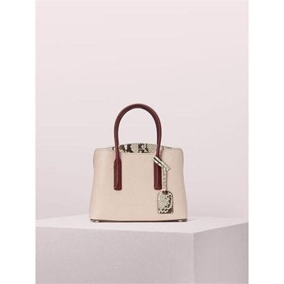 Fashion 4 - Margaux Embossed Snake Medium Satchel