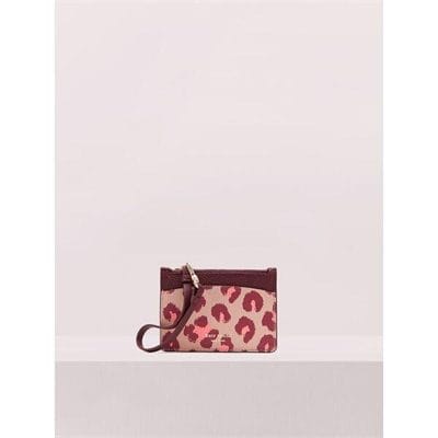 Fashion 4 - Margaux Leopard Card Holder Wristlet