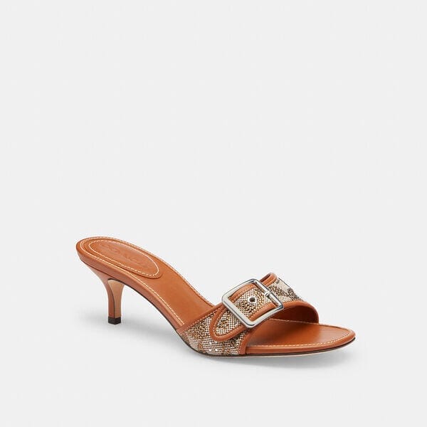 Fashion 4 - Margot Sandal In Crystal Signature Jacquard