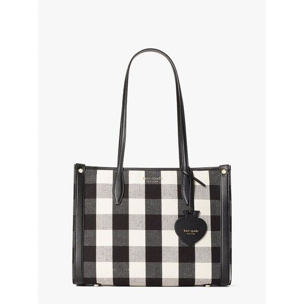 Fashion 4 - Market Gingham Medium Tote