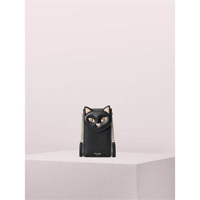 Fashion 4 - Meow Cat North South Flip Phone Crossbody