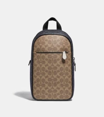 Fashion 4 - Metropolitan Soft Pack In Colorblock Signature Canvas