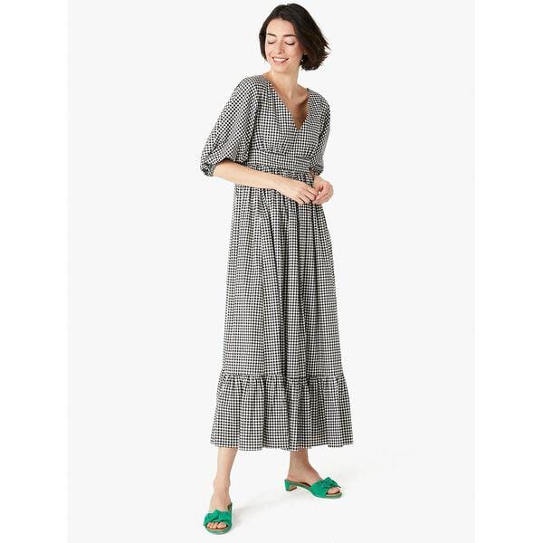 Fashion 4 - Mini Gingham Bodega Midi Dress