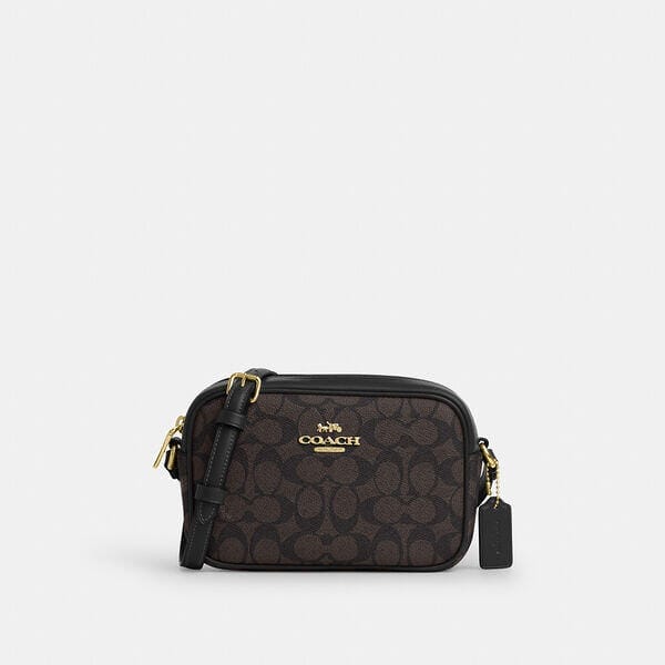Fashion 4 - Mini Jamie Camera Bag In Signature Canvas Fashion 4 - Mini Jamie Camera Bag In Signature Canvas