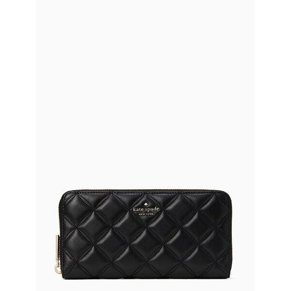 Fashion 4 - Natalia Large Continental Wallet Black