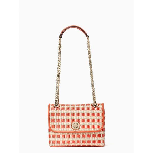 Fashion 4 - Natalia Straw Small Flap Crossbody