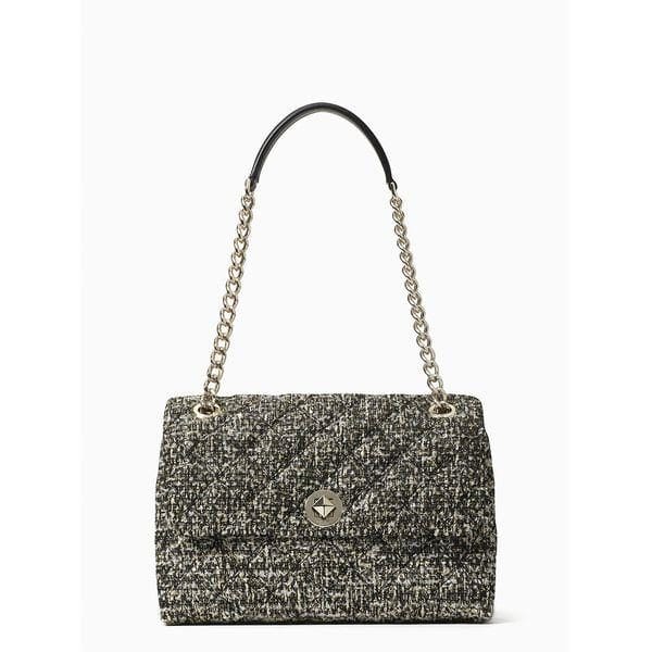 Fashion 4 - Natalia Tweed Medium Flap Shoulder