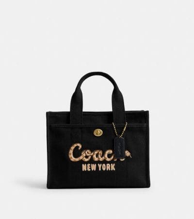 Fashion 4 - New Year Cargo Tote Bag 26 With Coach Snake Script