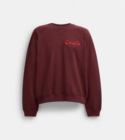 Fashion 4 - New Year Coach Snake Script Sweatshirt