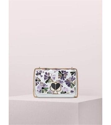 Fashion 4 - Nicola Floral Twistlock Medium Convertible Chain Shoulder Bag