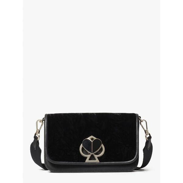 Fashion 4 - Nicola Velvet Twistlock Medium Convertible Crossbody