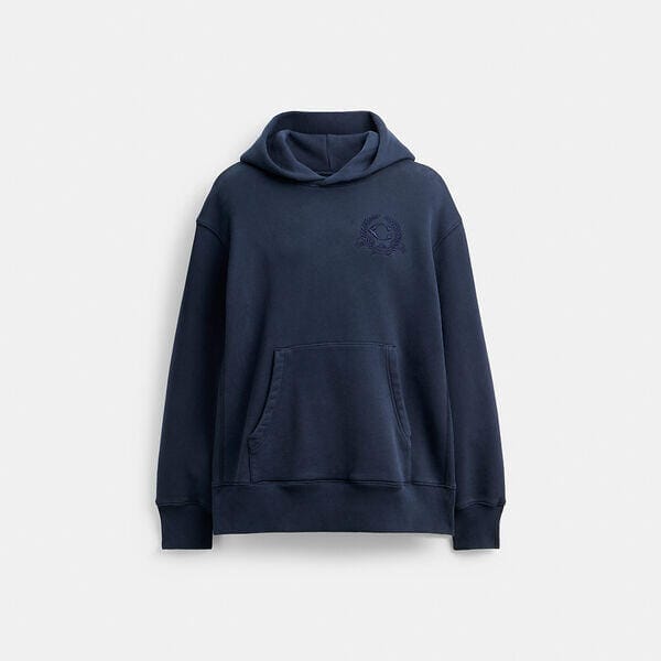 Fashion 4 - Oversized Signature Crest Hoodie In Organic Cotton