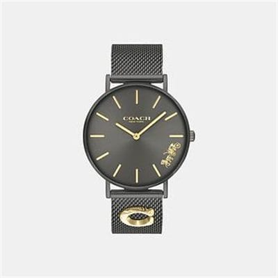 Fashion 4 - PERRY BLACK MESH BRACELET WATCH