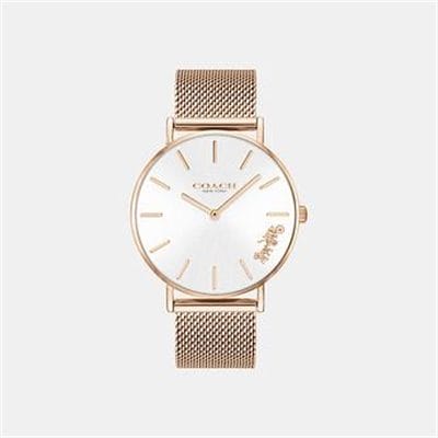 Fashion 4 - PERRY ROSE GOLD MESH BAND WATCH