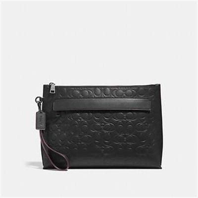 Fashion 4 - POUCH IN SIGNATURE LEATHER