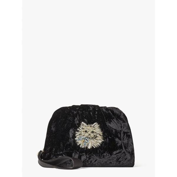 Fashion 4 - Party Velvet Cat Clutch