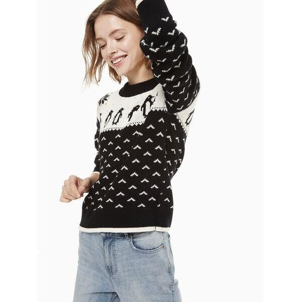 Fashion 4 - Penguin Intarsia Sweater