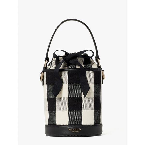 Fashion 4 - Picnic Gingham Small Bucket Bag