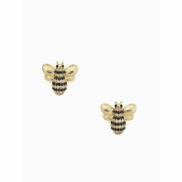 Fashion 4 - Picnic Perfect Pave Bee Studs