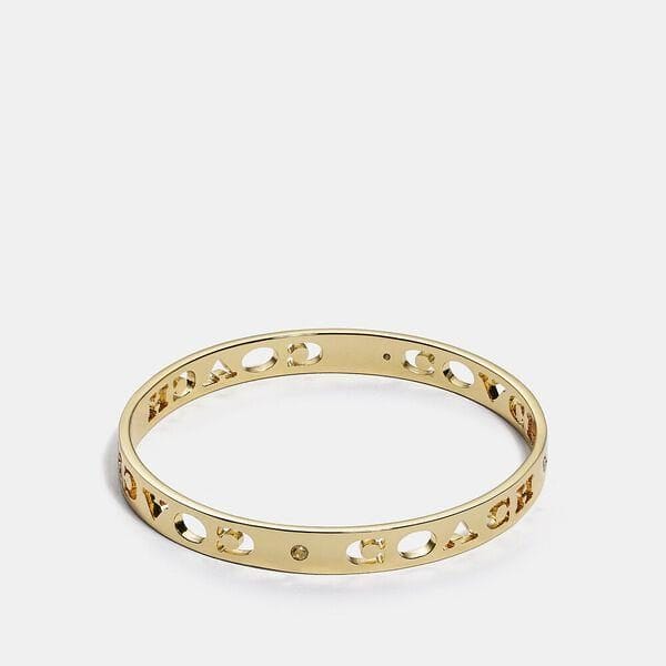 Fashion 4 - Pierced Coach Bangle