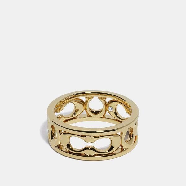 Fashion 4 - Pierced Signature Ring