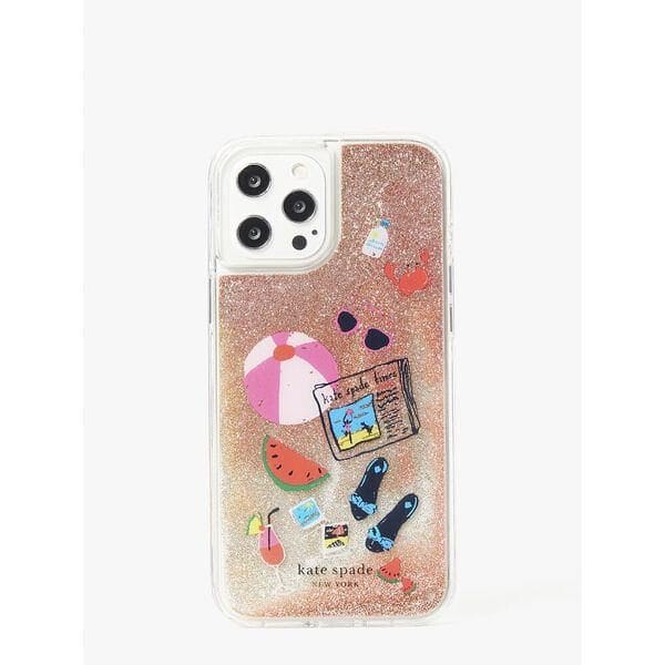 Fashion 4 - Pool Party Liquid Glitter Iphone 12 Pro Max Case