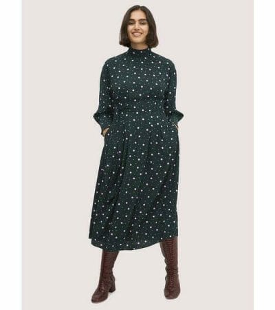 Fashion 4 - Pop Dots Crepe Dress