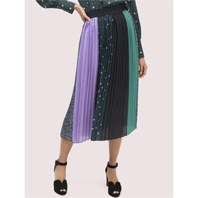 Fashion 4 - Pop Dots Print Mix Skirt