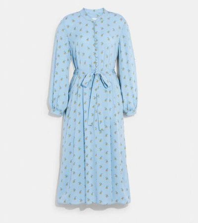 Fashion 4 - Printed Long Sleeve Dress