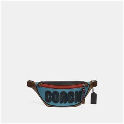 Fashion 4 - RIVINGTON BELT BAG 7 WITH SIGNATURE CANVAS BLOCKING AND COACH PRINT