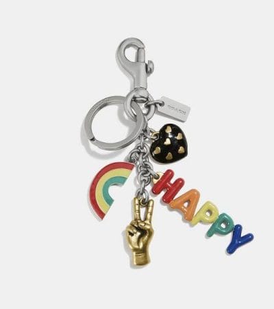 Fashion 4 - Rainbow Multi Bag Charm