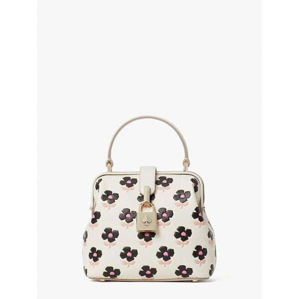 Fashion 4 - Remedy Block Print Floral Small Top-handle Bag