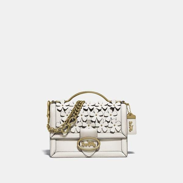 Fashion 4 - Riley Top Handle 22 With Floral Applique