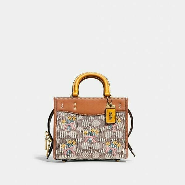 Fashion 4 - Rogue 17 In Signature Textile Jacquard With Bouquet Motif Embroidery