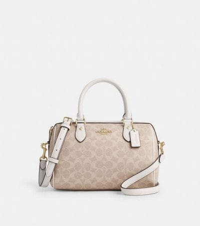 Fashion 4 - Rowan Satchel Bag In Signature Canvas