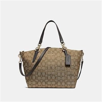 Fashion 4 - SMALL KELSEY SATCHEL IN SIGNATURE JACQUARD