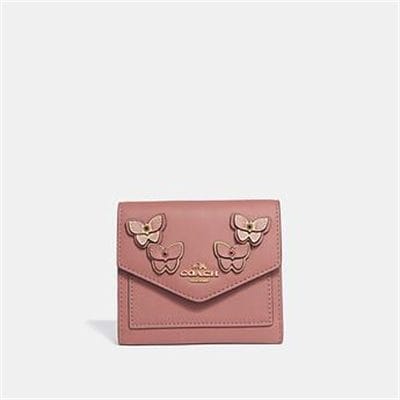 Fashion 4 - SMALL WALLET WITH BUTTERFLY APPLIQUE