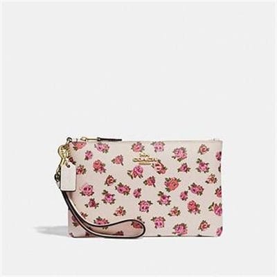 Fashion 4 - SMALL WRISTLET WITH MINI VINTAGE ROSE PRINT