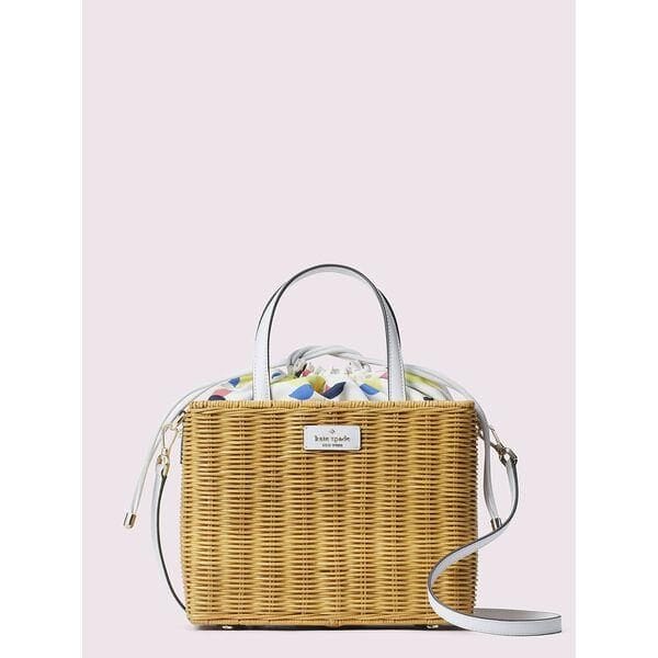 Fashion 4 - Sam Wicker Lemon Zest Medium Satchel