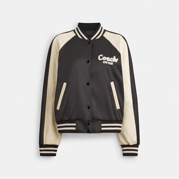 Fashion 4 - Satin Varsity Jacket