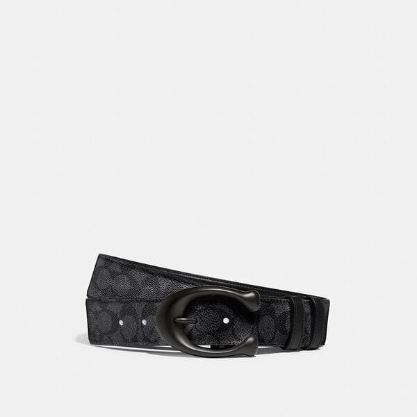 Fashion 4 - Sculpted C Buckle Cut To Size Reversible Belt