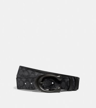 Fashion 4 - Sculpted C Buckle Cut To Size Reversible Belt