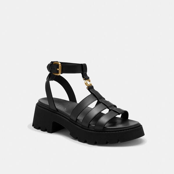 Fashion 4 - Sculpted C Platform Fisherman Sandal