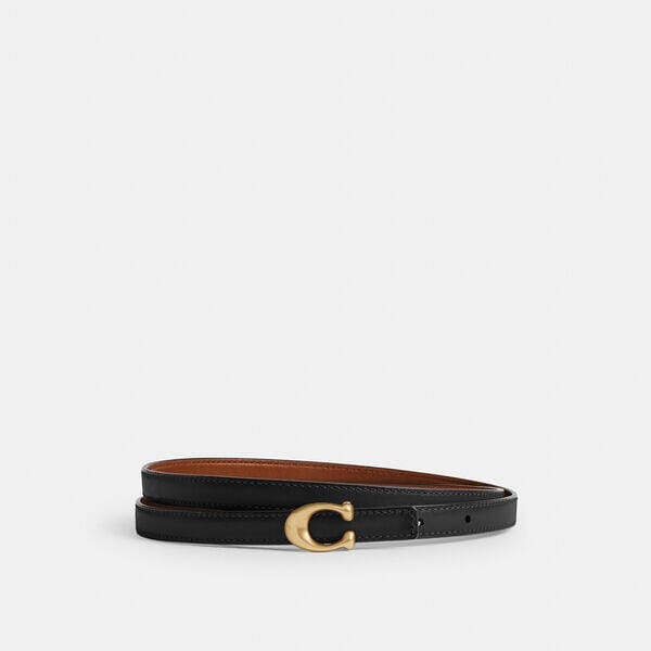 Fashion 4 - Sculpted Signature Buckle Reversible Belt